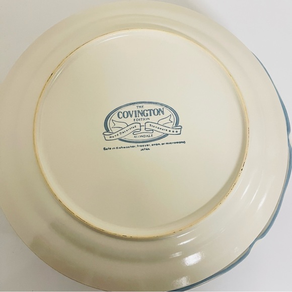 Vintage 2pcs The Covington edition dinner plates NWOT - Picture 2 of 2